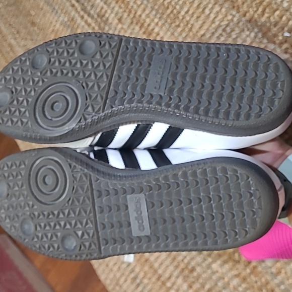 Adidas Samba OG Cloud White/Core Black/Gum Men's 6.5/Women's 7.5 - Picture 7 of 9